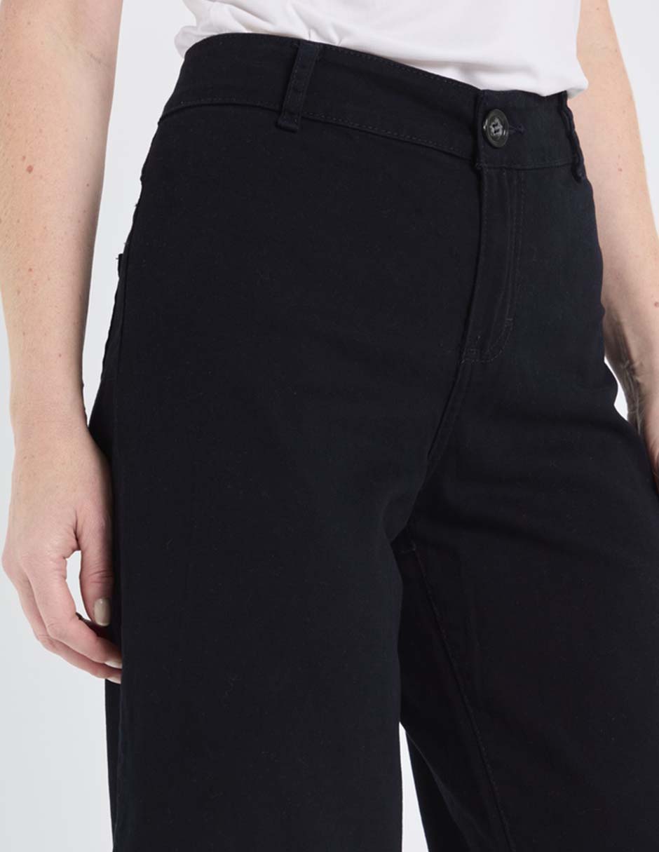 Pantalón coulotte wide leg para mujer 4