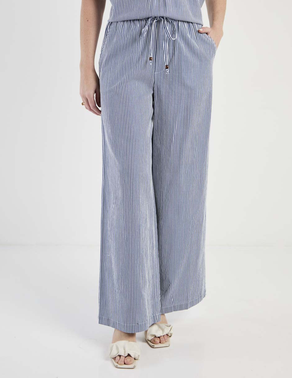Pantalón relaxed amplio para mujer