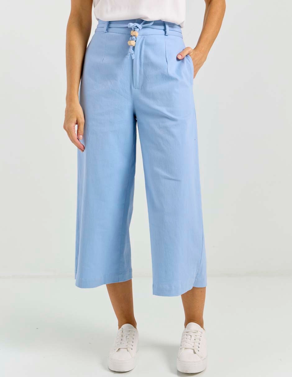 Pantalón relaxed amplio para mujer