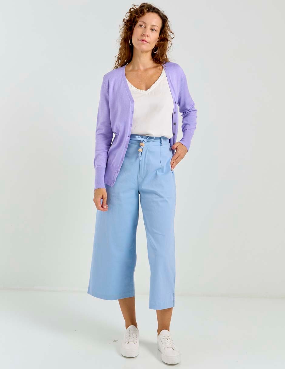 Pantalón relaxed amplio para mujer 3