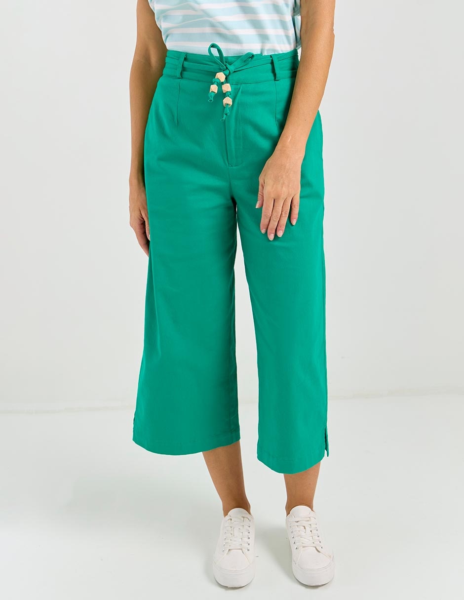Pantalón relaxed amplio para mujer
