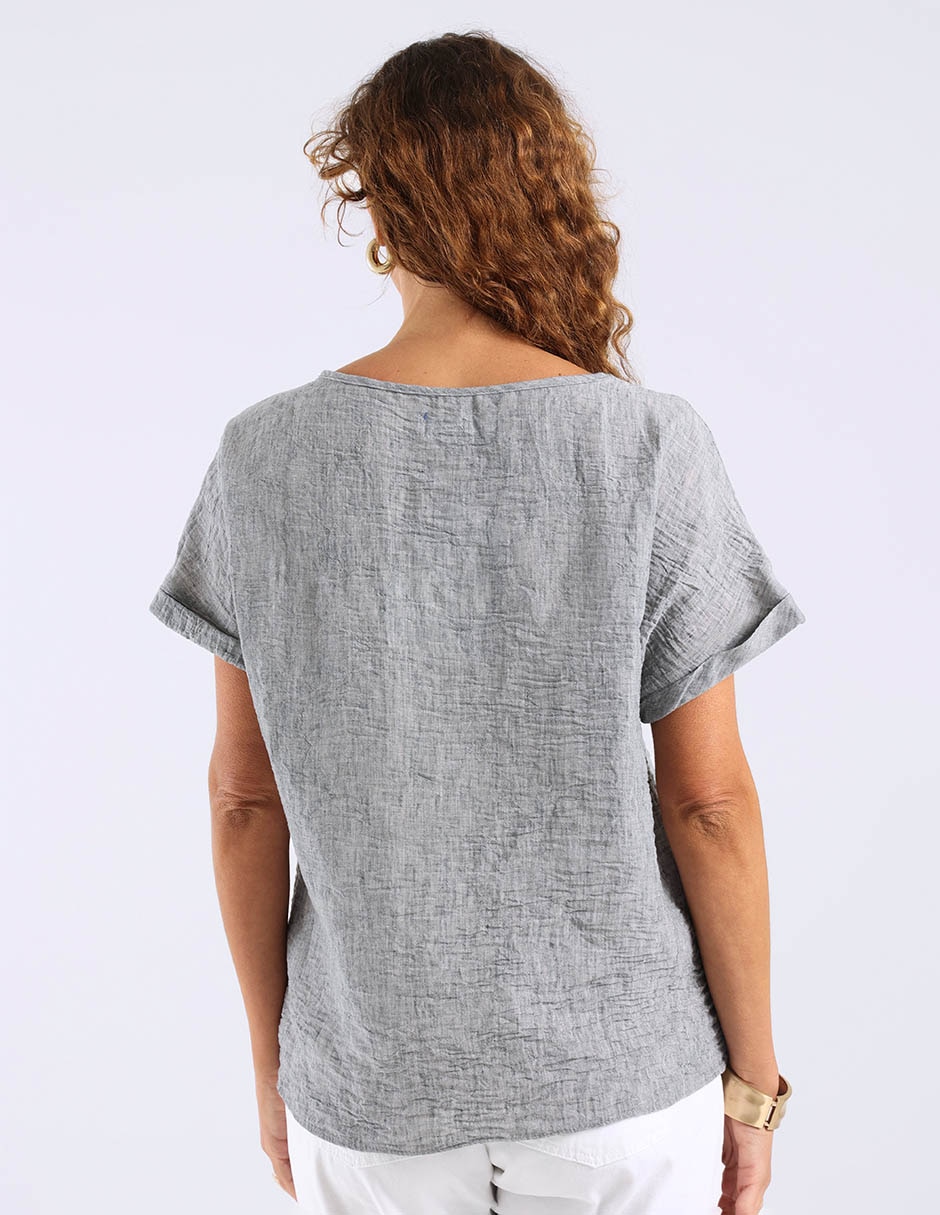Blusa manga corta para mujer 6