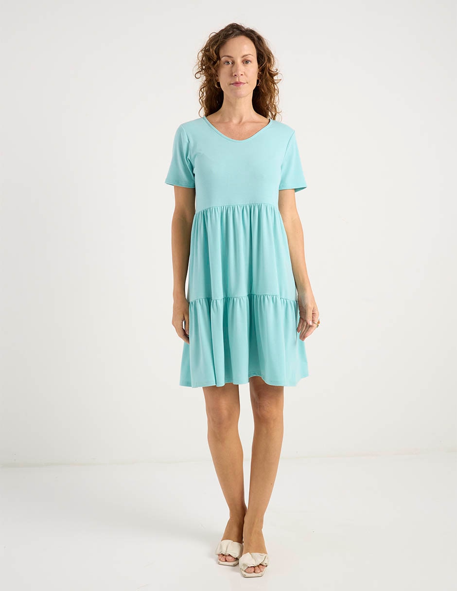 Vestido a la rodilla casual para mujer 3