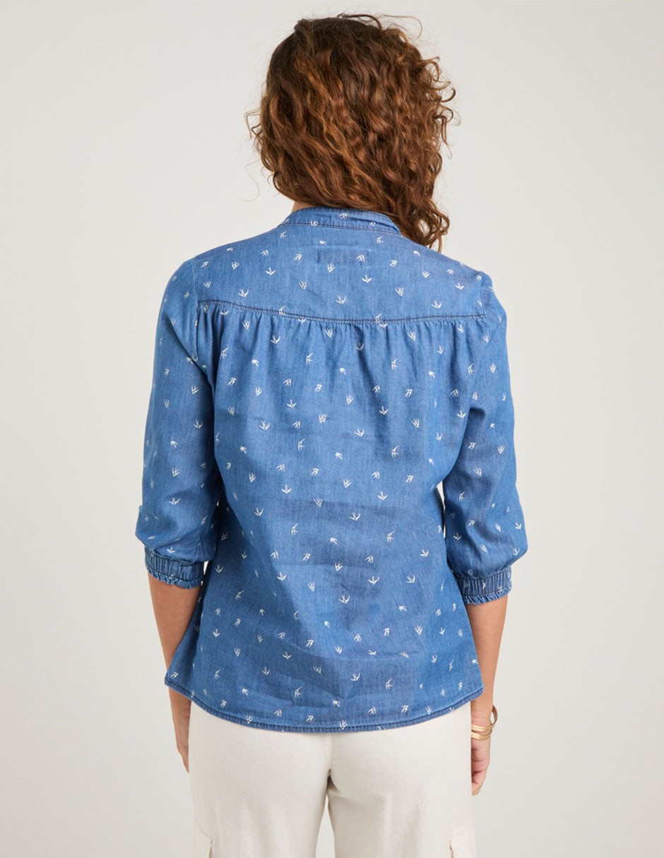 Blusa manga 3/4 para mujer 5