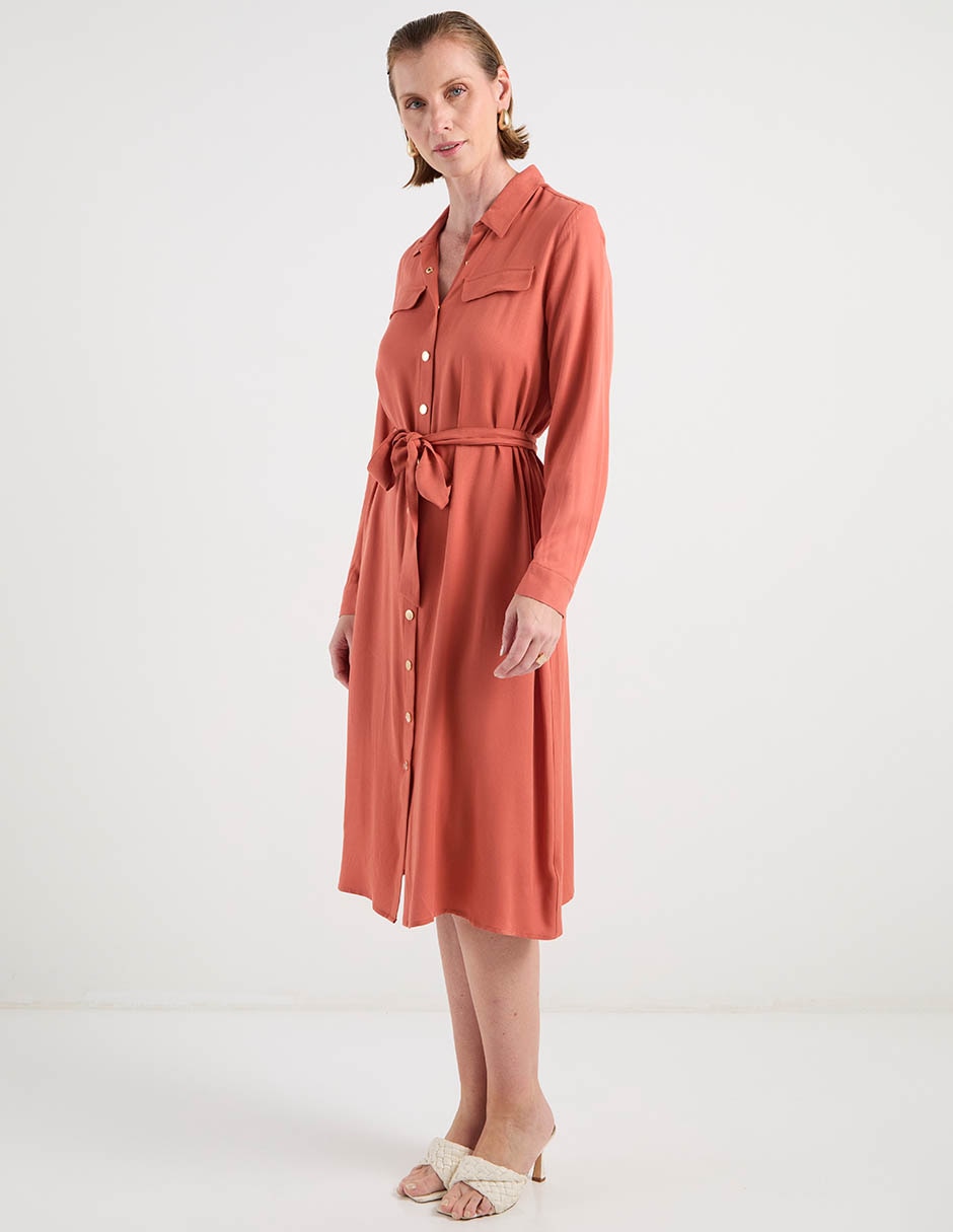 Vestido midi casual para mujer 2