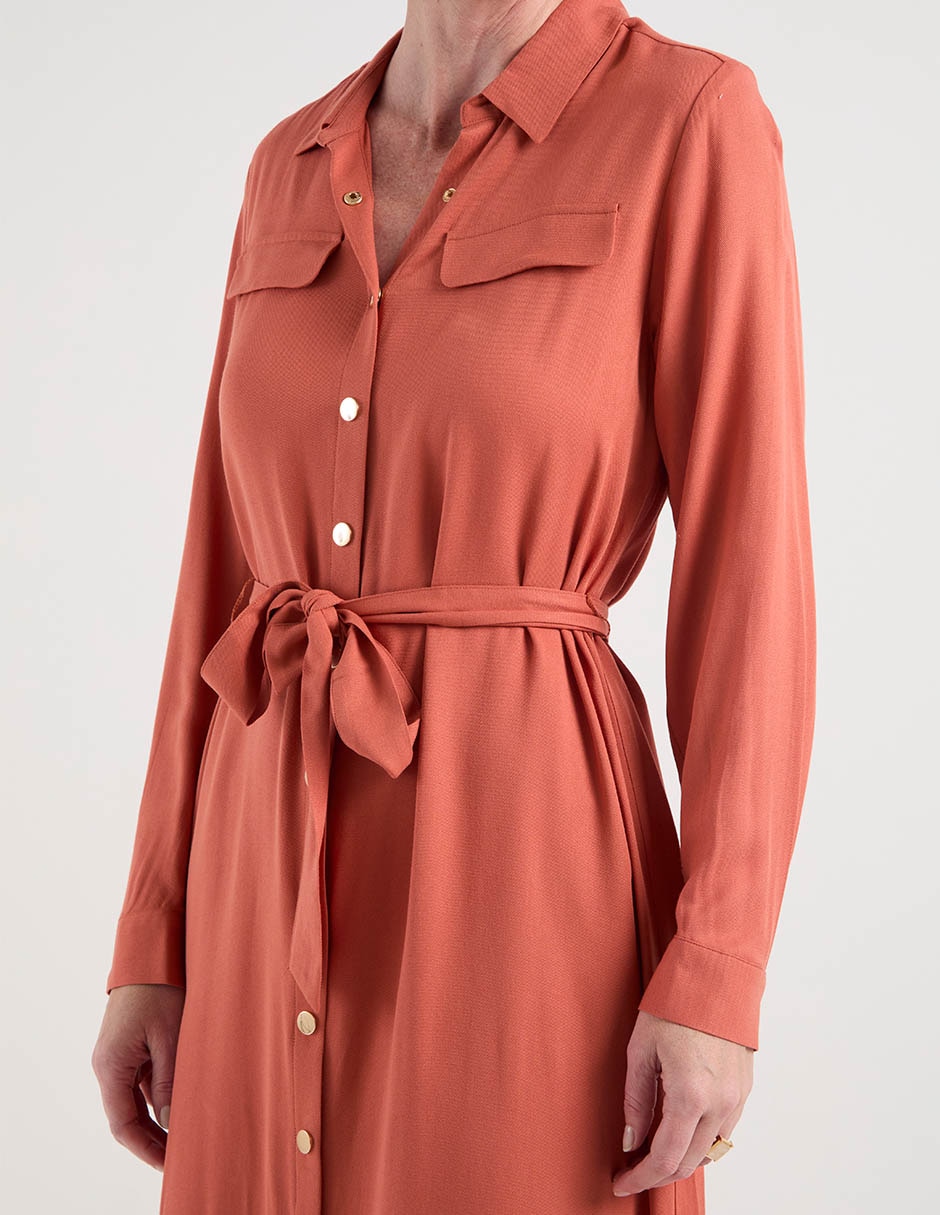 Vestido midi casual para mujer 5