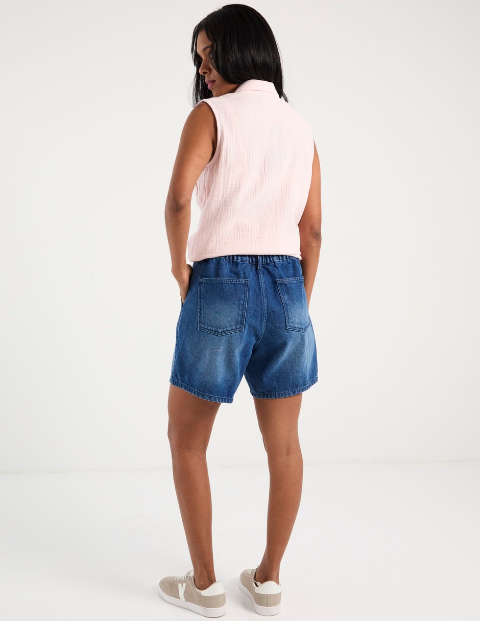Short de mezclilla para mujer 2