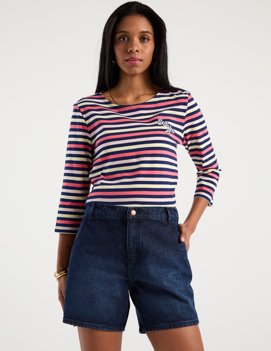 Short de mezclilla para mujer Short de mezclilla para mujer
