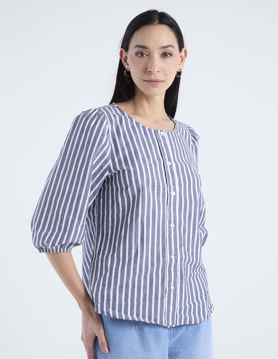 Blusa manga 3/4 para mujer