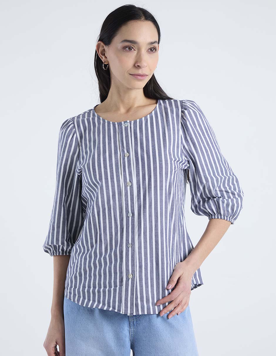 Blusa manga 3/4 para mujer 2