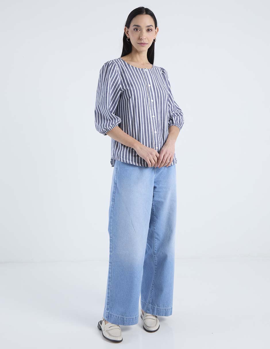 Blusa manga 3/4 para mujer 3