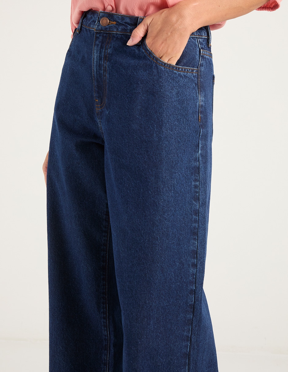 Jeans acampanado para mujer 4