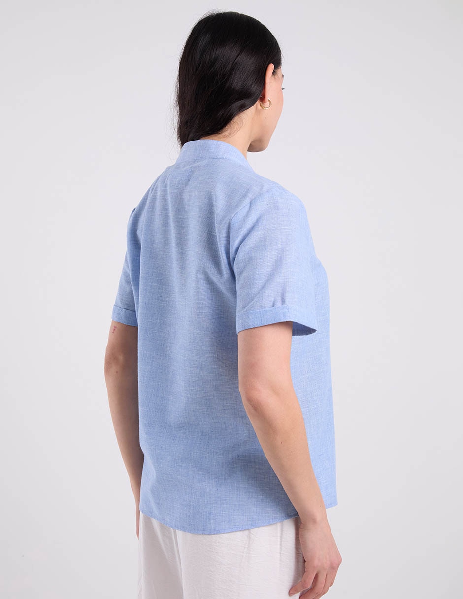 Blusa manga corta para mujer 2
