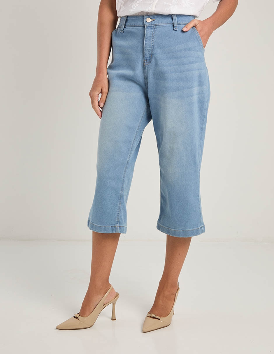 Jeans wide leg para mujer 2