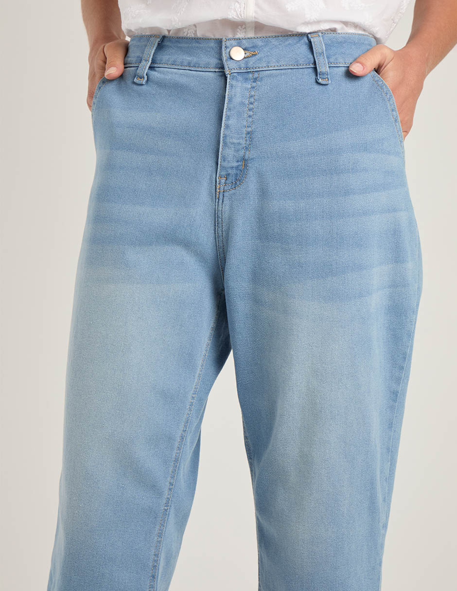 Jeans wide leg para mujer 4