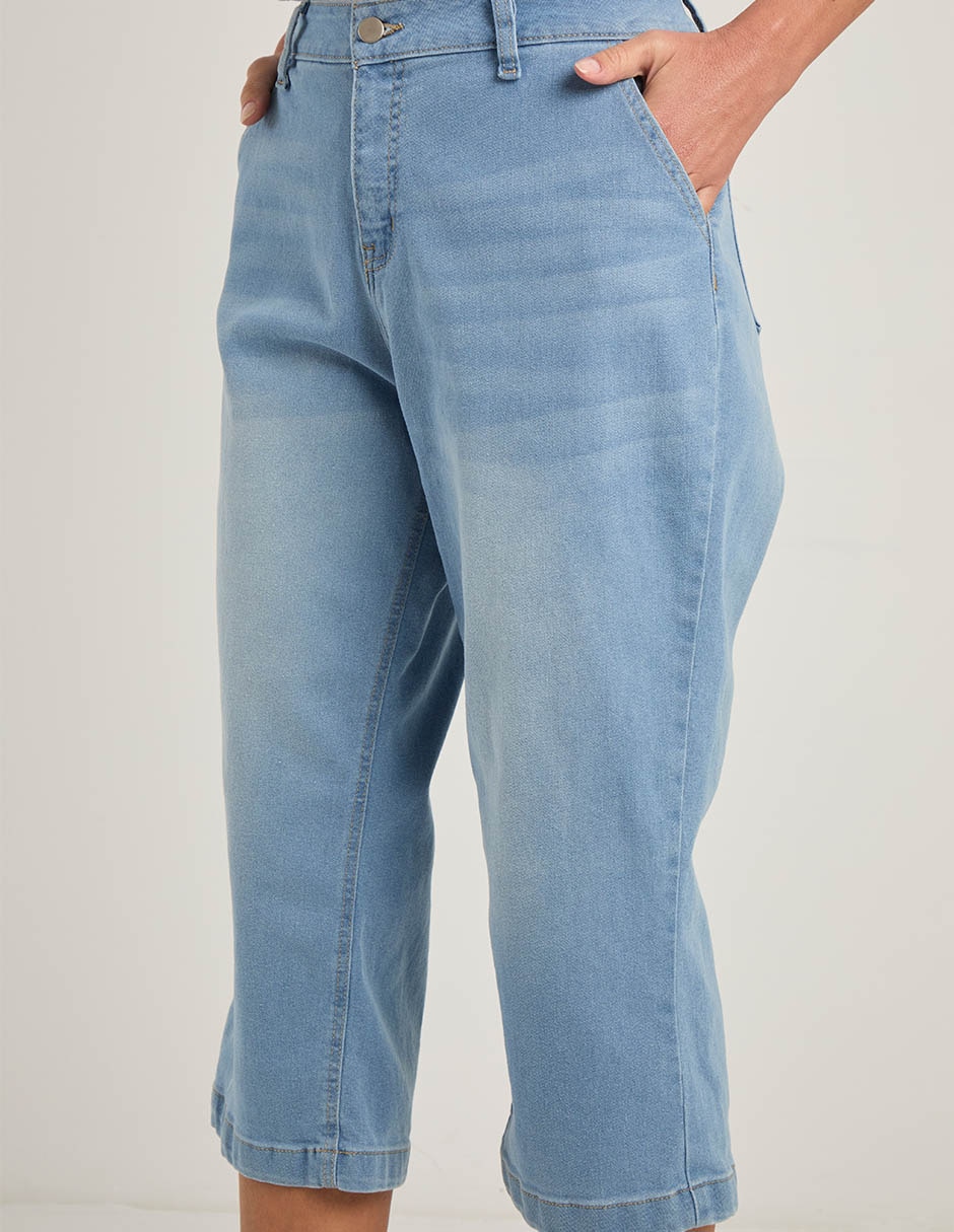 Jeans wide leg para mujer 5