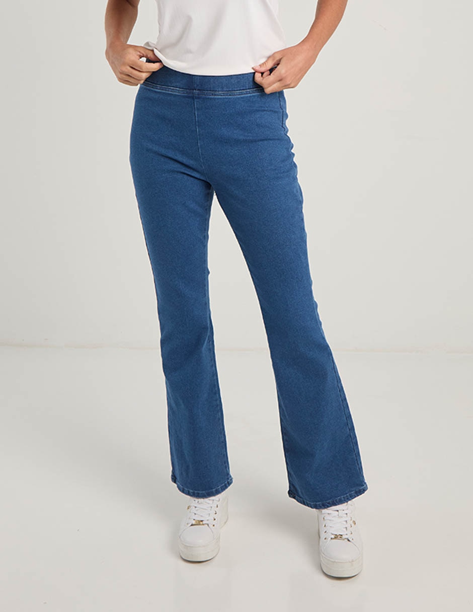 Jegging easy pant flare para mujer