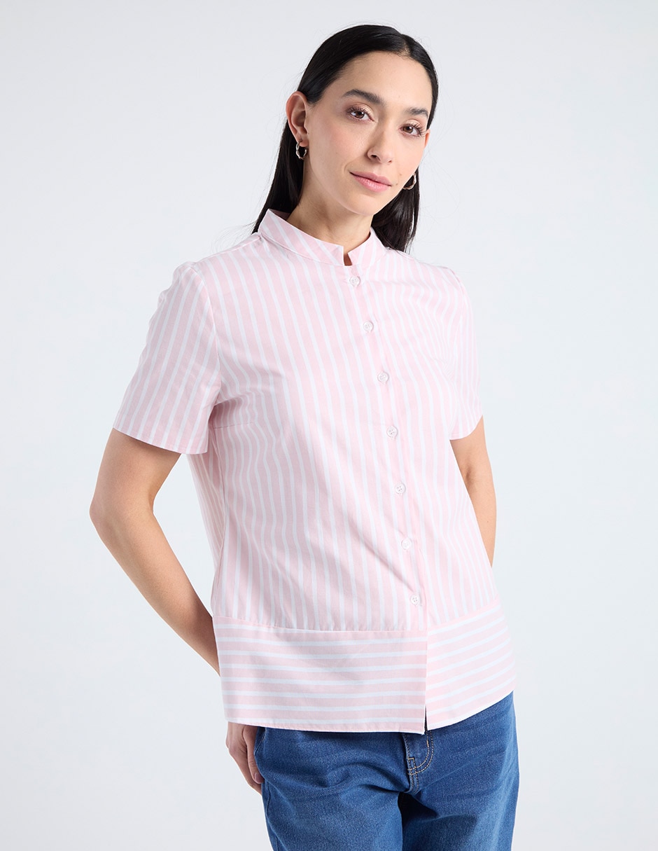 Blusa manga corta para mujer 2