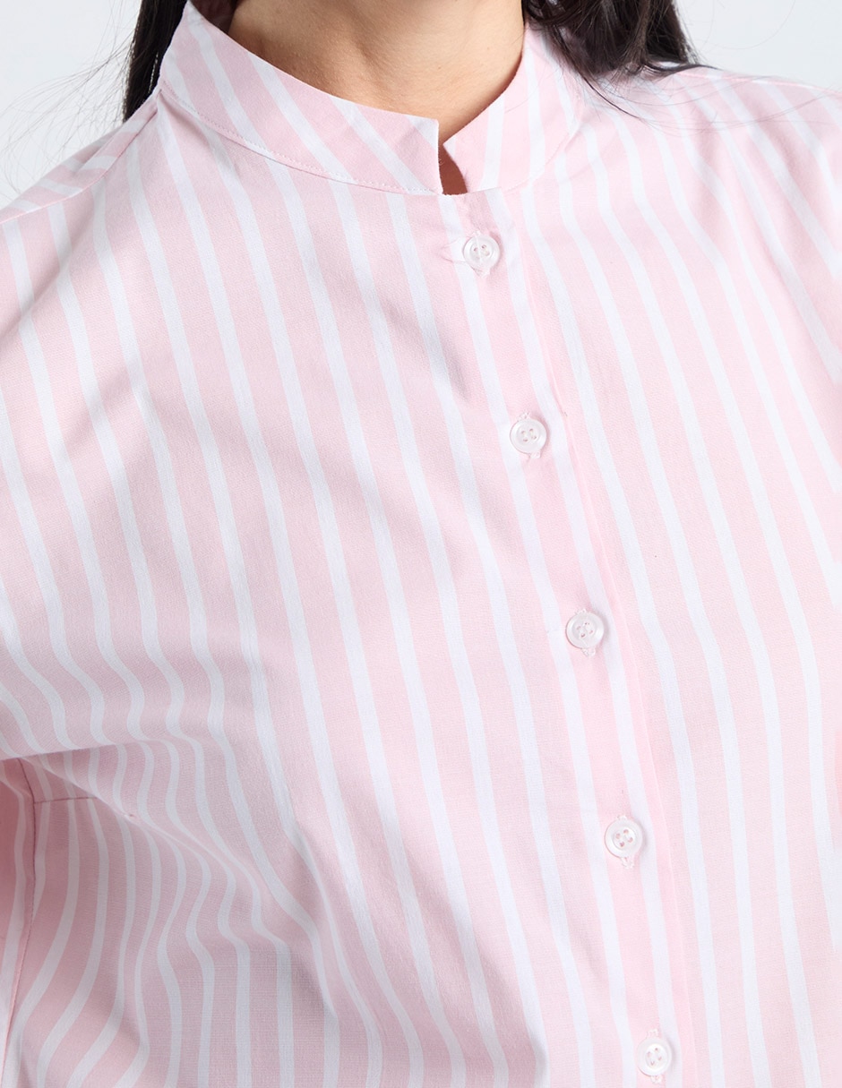Blusa manga corta para mujer 4