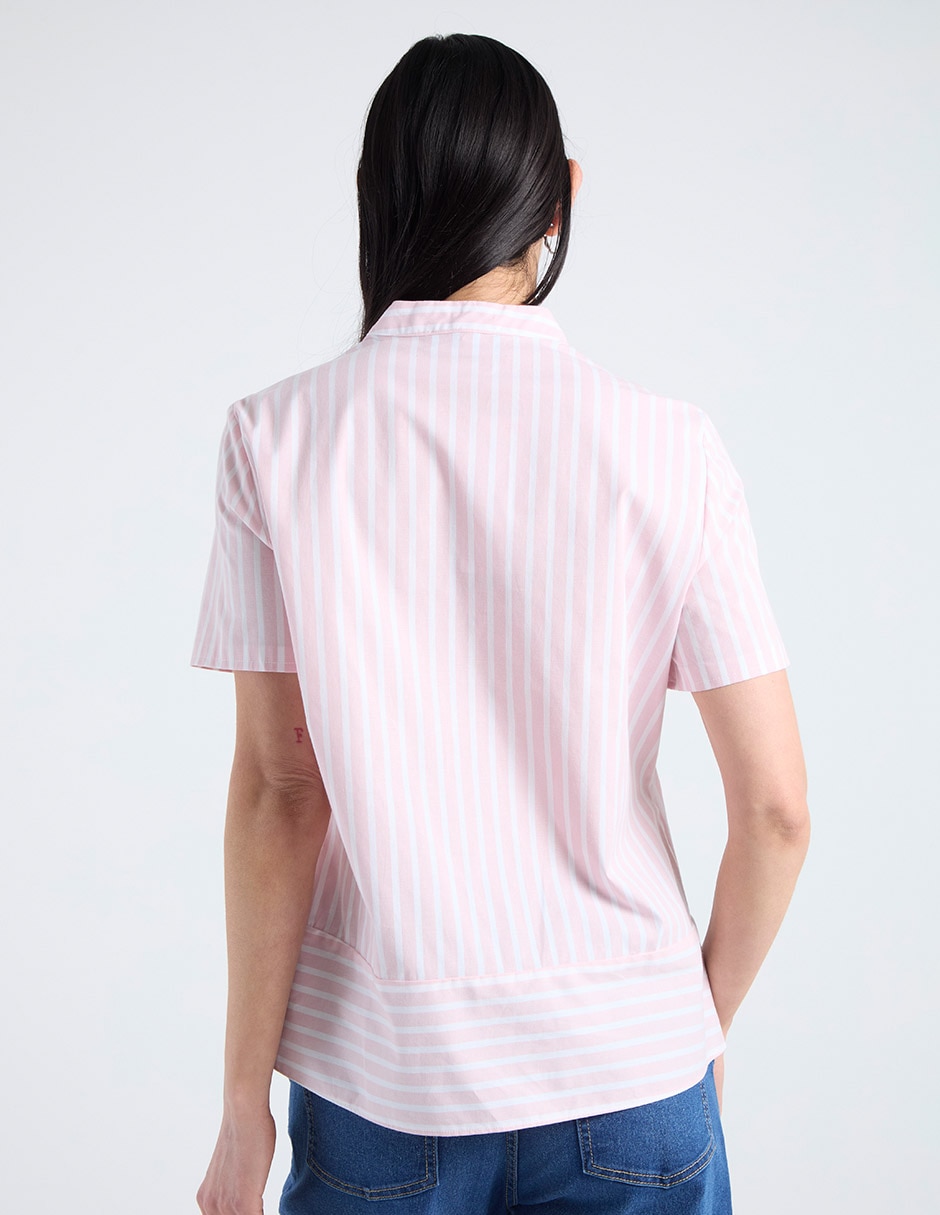 Blusa manga corta para mujer 6