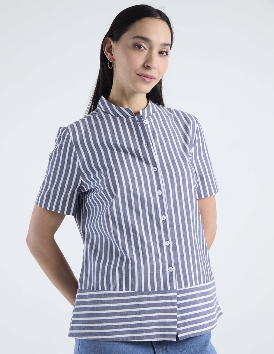 Blusa Weekend manga corta para mujer