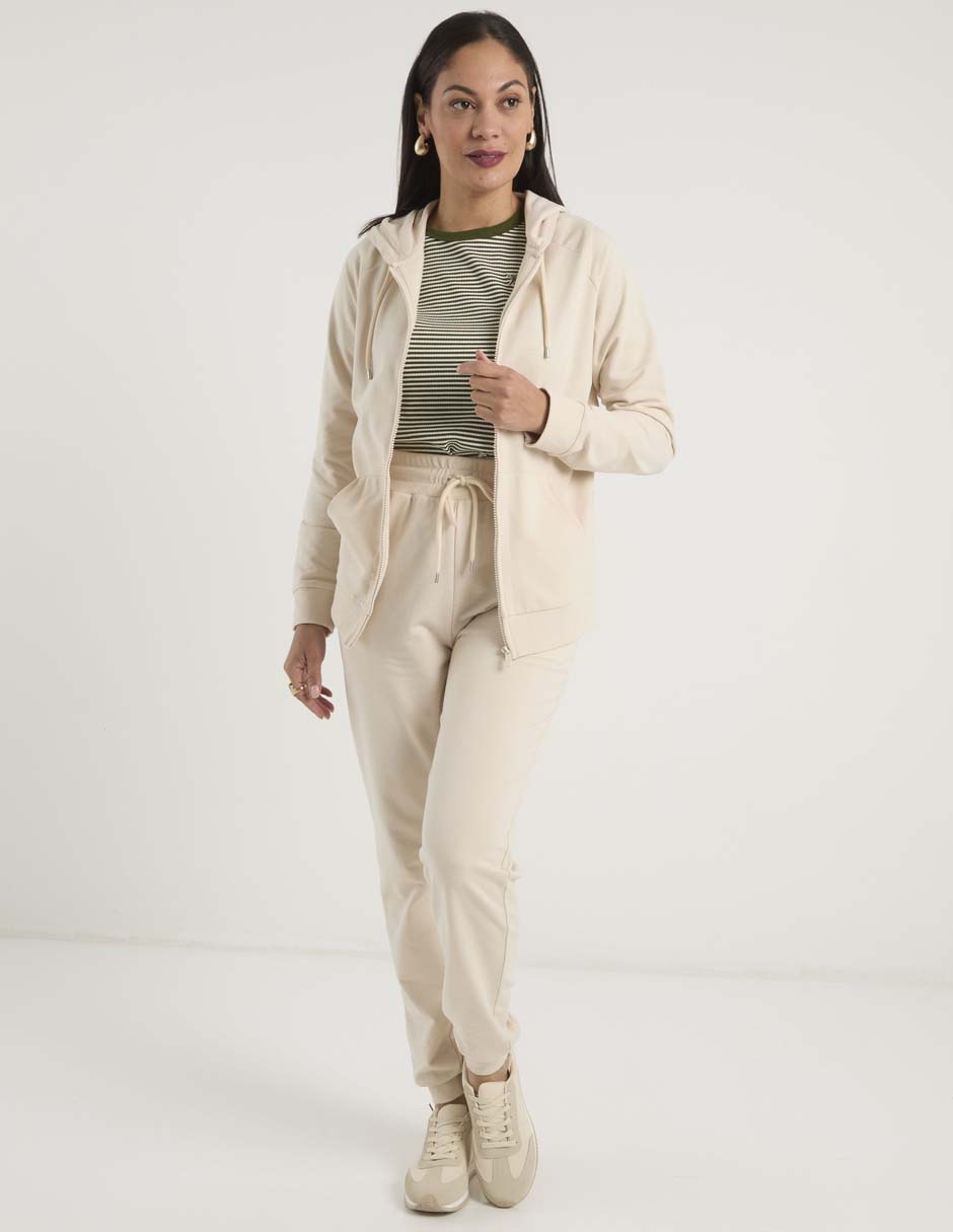 Sudadera capucha y bolsa Weekend para mujer
