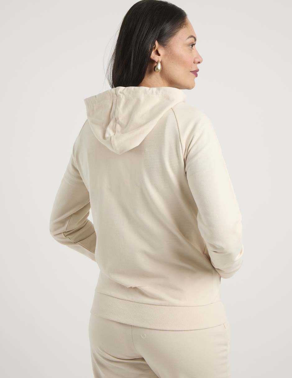 Sudadera capucha y bolsa Weekend para mujer