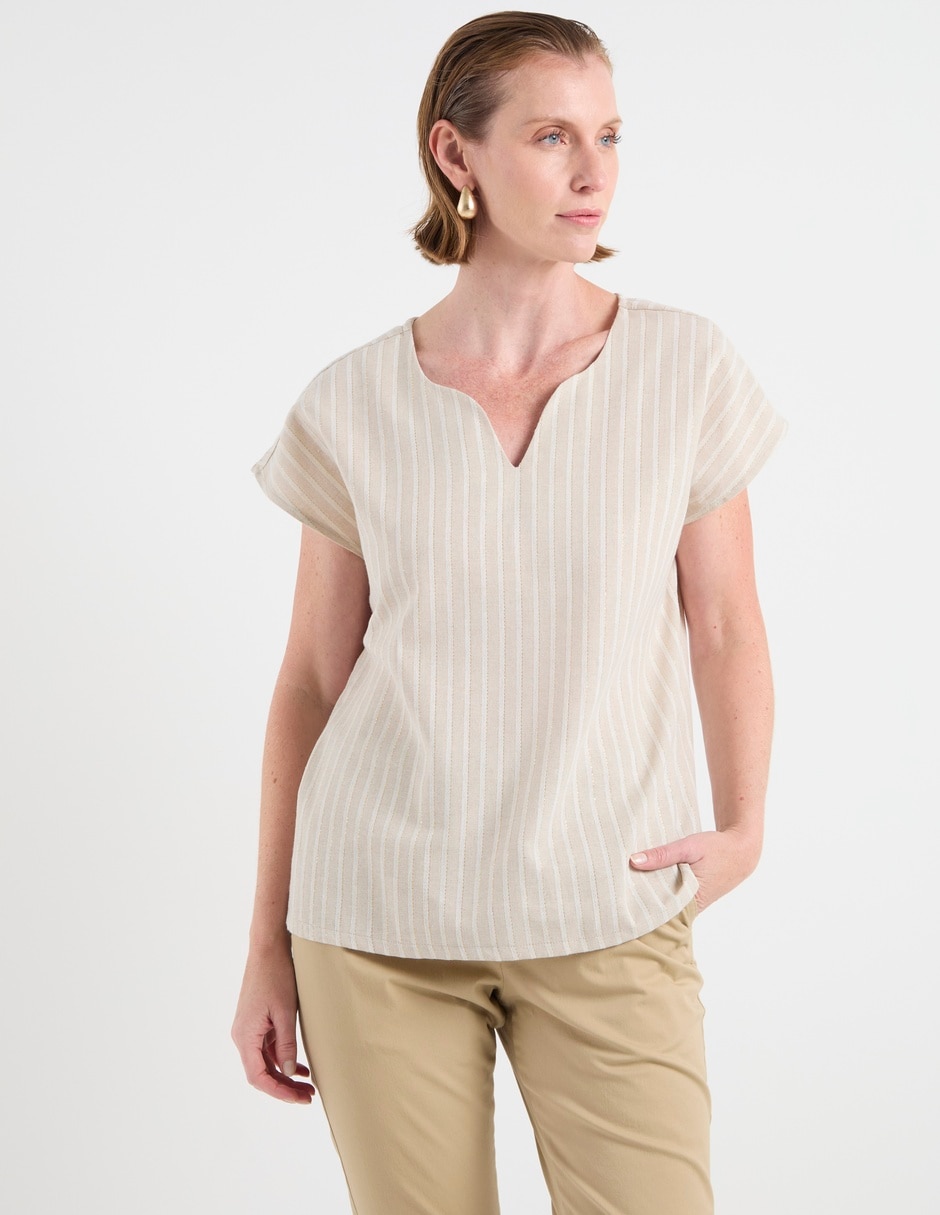 Blusa manga corta para mujer Blusa manga corta para mujer